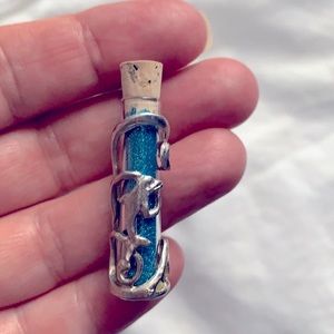 Enchanted Fairy Dust Silver Necklace